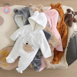 Baby Plush Climbing Clothes Set