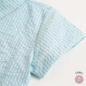 Baby Boys Cotton Plaid Bodysuits