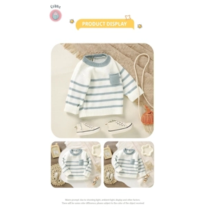 Soft Knitted Baby Girl Sweatshirt Jumper