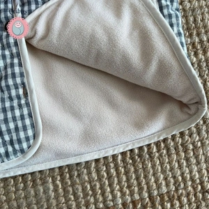 Childrens Plaid Fur Lined Vest Jacket