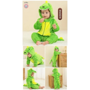 Baby Stitch Hooded Jumpsuit Pajamas