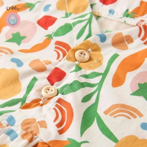 Cute Summer Cotton Dress for Baby Girls