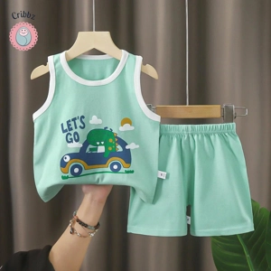 Cribbz Summer Kids Cotton Clothing Set