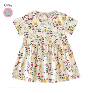 Floral Summer Dress for Baby Girls