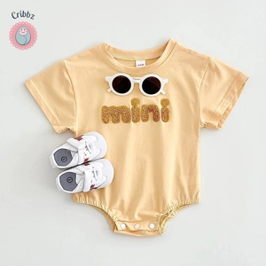 Soft Cotton Summer Baby Bodysuit Romper
