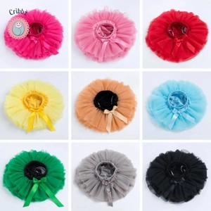 Pink Fluffy Tutu Skirt for Infants