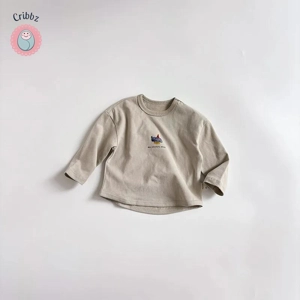 Childrens Thin Cartoon Animal T-shirt