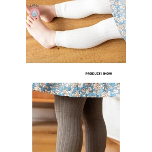 Cotton Ribbed Leggings for Newborns