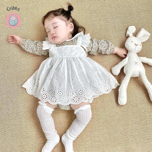 Baby Girl Lace Bodysuit Jumpsuit