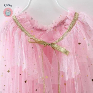 Elegant Tulle Cloak for Kids Costumes