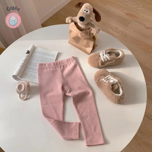 Casual Solid Color Toddler Leggings