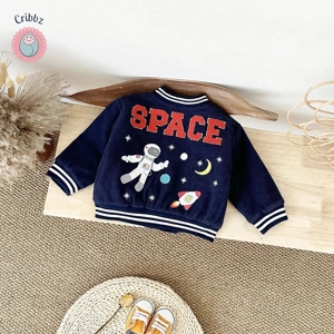 Newborn Boys Winter Astronaut Jacket