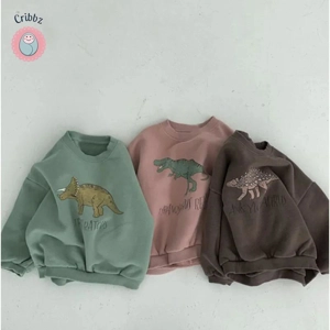 Cool Dinosaur Fleece Hoodie for Kids