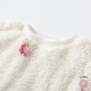 Cute Fleece Winter Outfit Set for Kids