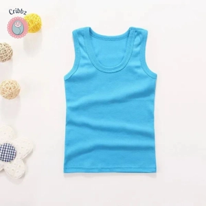Childrens Cotton Casual Summer Vests