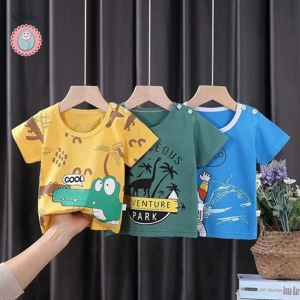 Kids Summer Cartoon T-Shirt for Boys and Girls