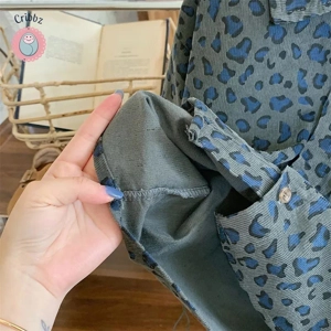 Autumn Boys Long Sleeve Leopard Shirt