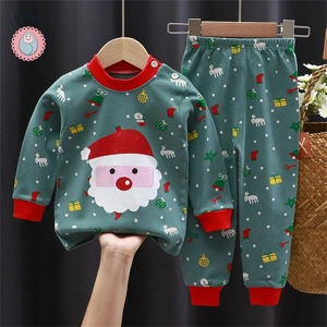Cozy Christmas Pajamas Set for Toddlers
