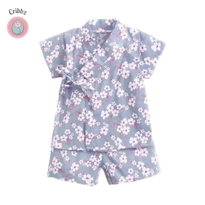 Cotton Baby Clothes Set - Short Sleeve