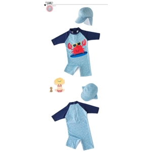 Infant Toddler Sunscreen Swimwear Set