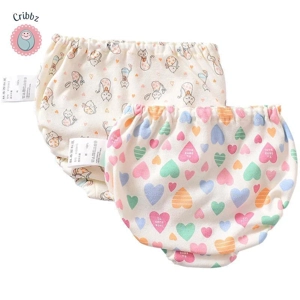 Cute Baby Cotton Training Pants Set