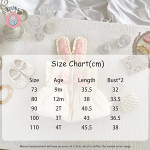 Infant Bunny Ear Sleeveless Warm Vest