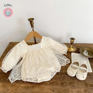Lace Princess Bodysuit Dress for Infants