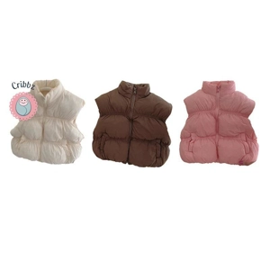 Warm Cozy Kids Turtleneck Winter Vest