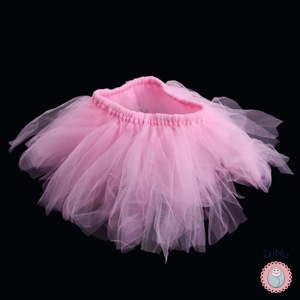 Newborn Tulle Tutu Skirt and Headband Set