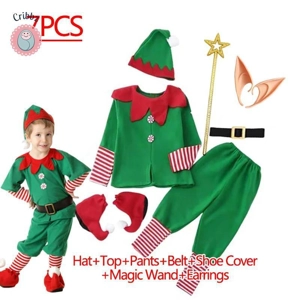 Christmas Santa Claus Costume for Kids
