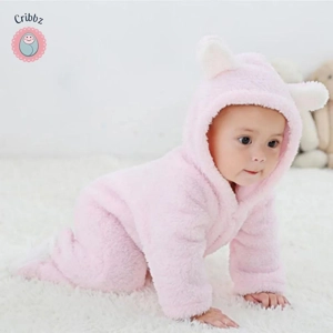 Winter Baby Fleece Romper Jumpsuit