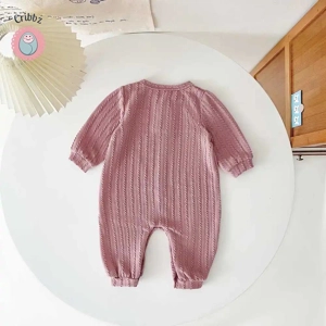 Soft Warm Knitted Baby Girls Romper