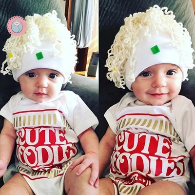 Cute Noodles Baby Bodysuit for Newborns title=