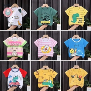 Kids Summer Cartoon T-Shirt for Boys and Girls