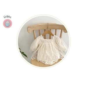 Lace Princess Bodysuit Dress for Infants