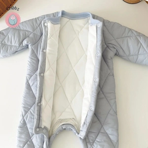 Warm Fleece Baby Rompers for Winter