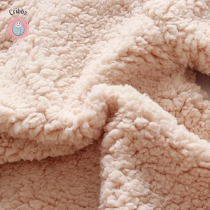 Winter Lamb Hair Bear Baby Jumpsuit