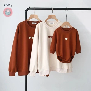 Family Matching Bear T-Shirt Outfits