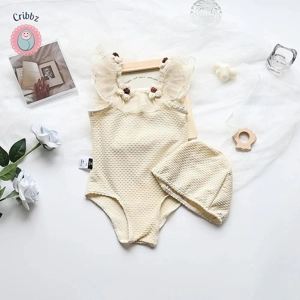 Floral One-Piece Swimsuit for Girls