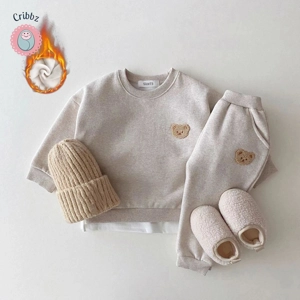 Korean Baby Boys Winter Outfit Set