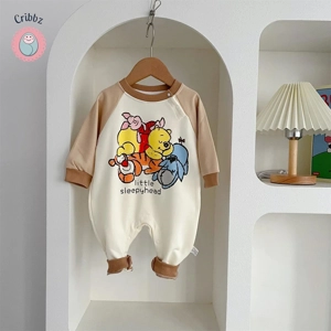 Winnie Pooh Cartoon Baby Jumpsuit Romper