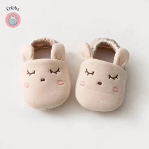 Soft Cartoon Animal Baby Booties for Winter