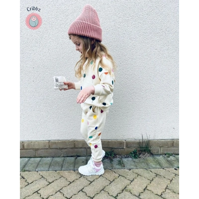 Kids Long-Sleeved Hooded Outfit Set title=