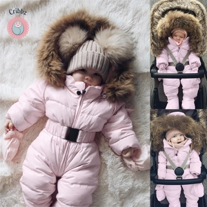 Winter Ski Snowsuit Jumpsuit for Kids