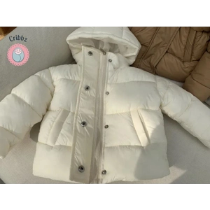 Kids Winter Parka with Fur Hood