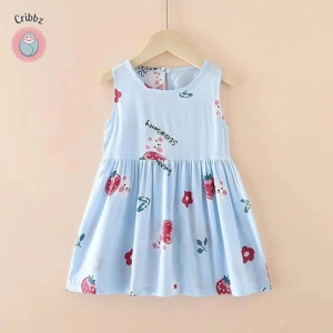 Cribbz Summer Princess A-Line Cotton Dress