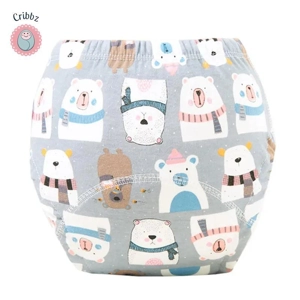 Cartoon Lion Dinosaur Training Pants for Infants