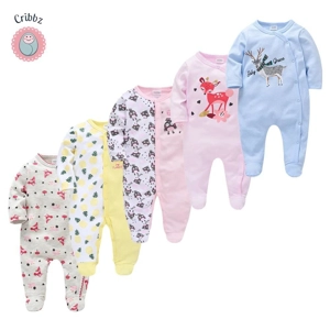 Soft Cotton Baby Sleepers and Rompers