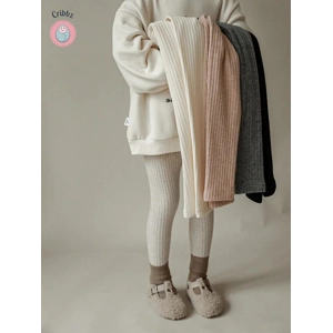 Kids Thermal Elastic Leggings for Spring