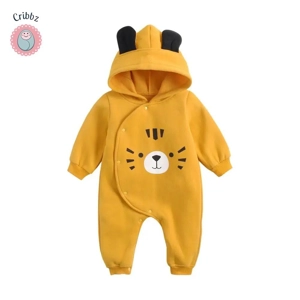 Warm Cute Animal Winter Baby Romper